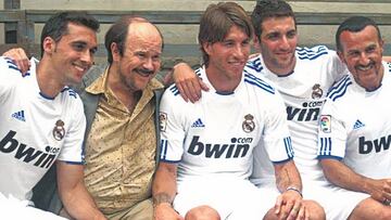 Los jugadores del Real Madrid tambi¨¦n participaron en 'Torrente 4: Lethal crisis'. Eran las tres estrellas del equipo rival de Torrente y el Kun Ag¨¹ero en prisi¨®n.