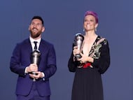 American women have won The Best FIFA Women’s Player on two occasions, while the men have yet to receive a nomination.