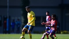 Diego Valdés se luce en su regreso a las canchas con el América Sub-23