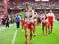 Marcel Ruiz of Toluca during the 8th round match between Toluca and Guadalajara as part of the Liga BBVA MX Varonil, Torneo Clausura 2026 at Nemesio Diez Stadium, on February 28, 2026 in Toluca, Estado de Mexico, Mexico.