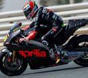 Bautista y Bradl bendicen la nueva Aprilia RS-GP de MotoGP