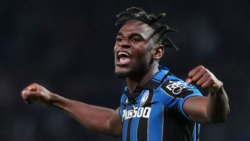 Duván Zapata, finalista al mejor jugador del mes en Atalanta