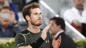 Murray: "Jugar en Madrid contra Nadal es como jugar fuera"