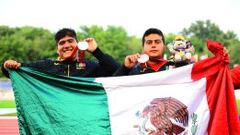 Jos&eacute; Archer y Jairo Santiago se llevaron el 2-3 para M&eacute;xico en la final de lanzamiento de bala F56. 