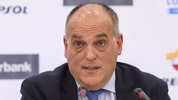 Tebas advierte de que no se puede "paralizar" la expulsión del Reus