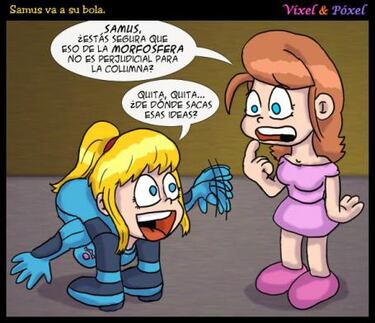 Samus va a su bola