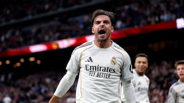 17/01/26 PARTIDO PRIMERA DIVISION
REAL MADRID - LEVANTE
ALEGRIA GOL 2-0 RAUL ASENCIO