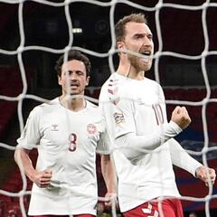 Eriksen, contra Conte: "Al menos con Dinamarca sí que juego"