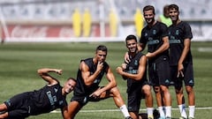 El Madrid se entrena doce horas después de ganar el 'clásico'