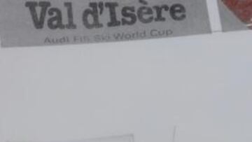 <b>SUSPENDIDO.</b> El eslalon de Val d'Isere de la Copa del Mundo de esquí alpino ha sido suspendido por el mal tiempo.