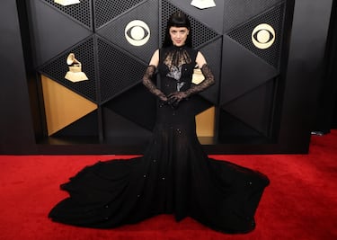 Maria Zardoya posa en la alfombra roja.