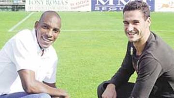 <b>INTERNACIONALES CON FUTURO. </b>Perea, de 25 años, es titular con Colombia y Pablo, de 23, ha entrado en las dos últimas listas de Luis.