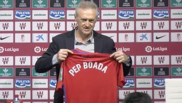 Pep Boada en su presentación.