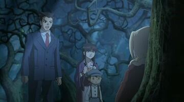 Captura de pantalla - El Profesor Layton vs. Phoenix Wright: Ace Attorney (3DS)