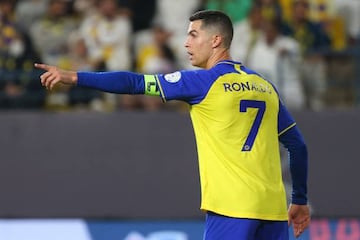 Al Nassr's Portuguese forward Cristiano Ronaldo 