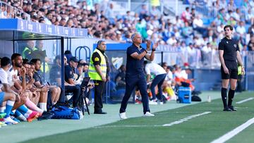 Sergio Pellicer. técnico del Malaga.