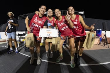 Ganadoras en categoría femenina.