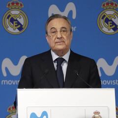 Florentino replica a Piqué: "Nos respetan por los valores"