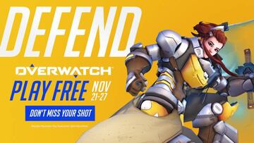 Juega gratis a Overwatch del 20 al 27 de noviembre