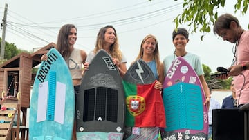 Podio Etapa Europea Trafalgar Skim Contest 2025