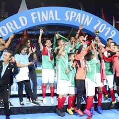 México es campeón del mundo tras vencer a España en la Danone Cup