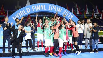 México, campeón del mundo tras ganar la Danone Nations Cup.
