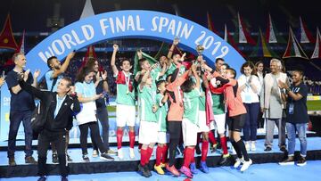 M&eacute;xico, campe&oacute;n del mundo tras ganar la Danone Nations Cup.