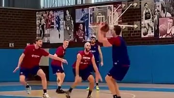 El entrenamiento de Pau Gasol que ilusiona al Barcelona