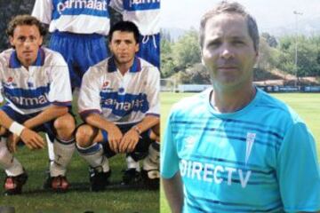 Andrés Romero: a la derecha en la primera imagen, fue uno de los puntales en la defensa. Hoy, está en el fútbol formativo de la UC. 
