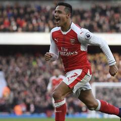Los máximo hitos de Alexis en sus tres años con Arsenal