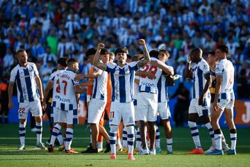 Los jugadores del Leganés celebran el ascenso a Primera División.