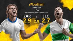 Real Zaragoza vs. Elche CF: horario, TV, estadísticas, clasificación y pronósticos