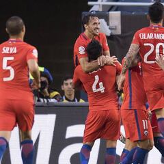 Chile vence a Colombia y repite la final contra Argentina