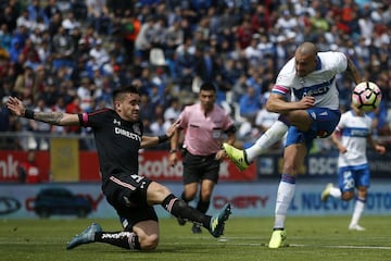 Las mejores imágenes del duelo entre UC y Colo Colo