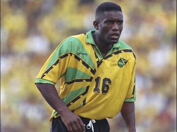 Robert Earle marcó el primer tanto de la selección de Jamaica en la Copa del Mundo en Francia 1998.