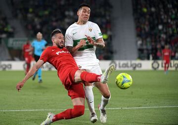 Héctor Herrera y Enzo Roco.