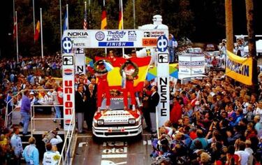 Carlos Sainz acabó con la leyenda finlandesa hace 30 años