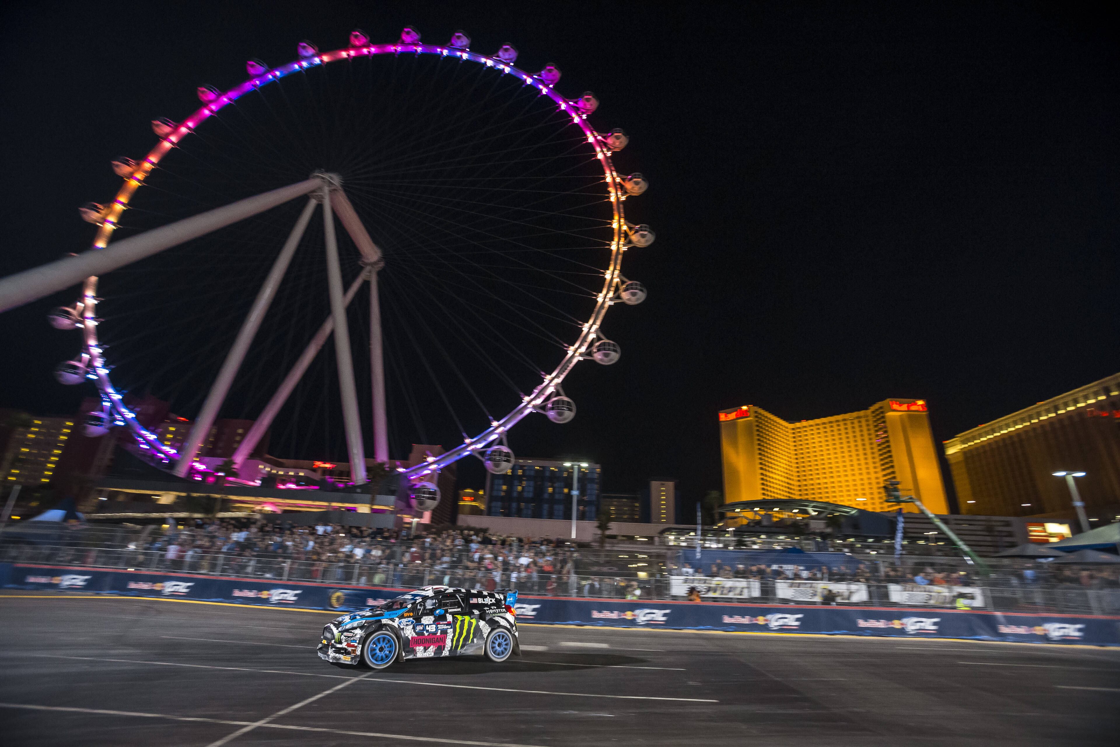 Ken Block, en Las Vegas en 2014.
