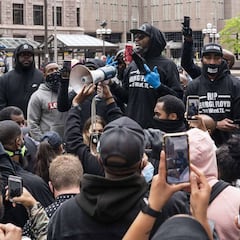 Protesta global contra el racismo por la muerte de Floyd