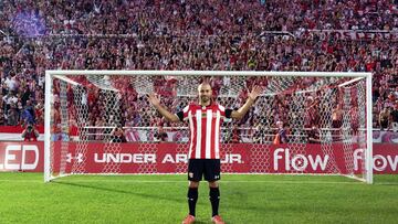 Mascherano, recibido por una multitud en Estudiantes