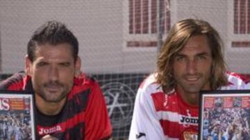 <b>¿POR QUÉ NO? </b>Andrés Palop y Javi Navarro ya han ganado dos UEFAS con el Sevilla. Ahora quieren la tercera.