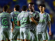 Cristian Borja of America during the 11th round match between America and Mazatlan FC as part of the Liga BBVA MX Varonil, Torneo Clausura 2026 at Ciudad de los Deportes Stadium, on March 15, 2026 in Mexico City, Mexico.
