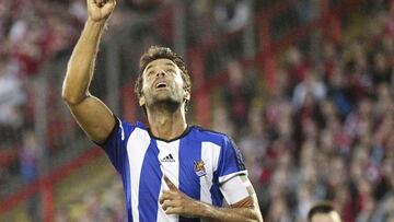 Xabi Prieto, jugador de la Real Sociedad. 