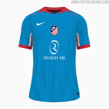 Imagen de la posible tercera equipaci車n del Atl谷tico de Madrid para la temporada 2025-26