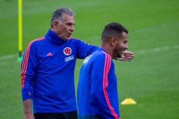 Carlos Queiroz contó con 14 jugadores pensando en la lista de 23 que dará el próximo 30 de mayo y en el amistoso contra Panamá del 3 de junio.