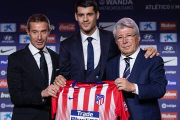 Morata, nuevo jugador del Atlético.