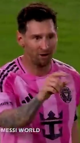 El gesto de Messi a un rival que ha generado controversia en Estados Unidos
