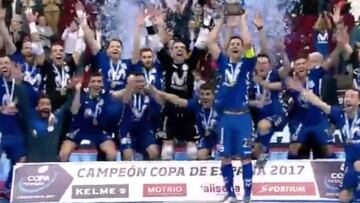 Inter Movistar campeón de Copa tras la tanda de penaltis