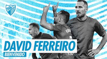 El Málaga cierra el fichaje de David Ferreiro