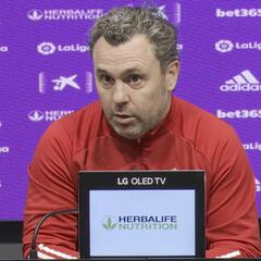 Sergio González: "Todo lo que no sea ganar al Celta no pasa por nuestra cabeza"